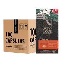 Kit Cápsulas Astro Café Supremo 100Unid Compatível Nespresso Kit Cápsulas Astro Café Supremo 100Unid Compatível Nespresso