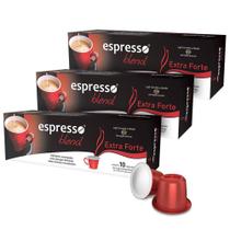 Kit Cápsulas Espresso Blend Extra Forte para Nespresso - 3 Caixas