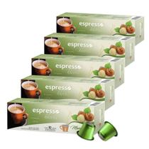 Kit Cápsulas Espresso Blend Macadâmia Compatível com Nespresso - 5 Caixas