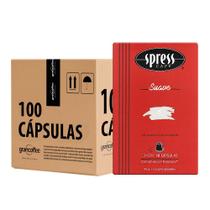 Kit Cápsulas Spress Café Suave 100 unidades