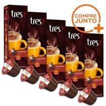 Kit Cápsulas Três Corações Cappuccino Classic - 50 Cápsulas