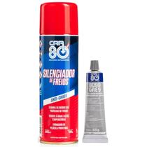 Kit Car80 Silenciador De Freio E Silicone Forma Junta 8099