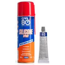 Kit Car80 Silicone Spray E Silicone Forma Junta Cinza 8099 Kit Car80 Silicone Spray E Silicone Forma Junta Cinza 8099