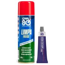Kit Car80 Spray Limpa Freio E Veda Escape