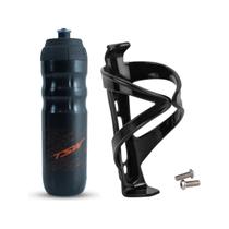Kit Caramanhola Térmica Garrafa Bike TSW 550 ml com suporte Kit Caramanhola Térmica Garrafa Bike TSW 550 ml com suporte