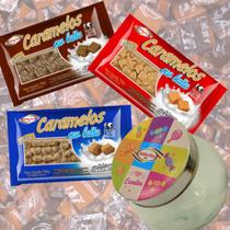 Kit Caramelos - Tradicionais + Lata Decorativa Retrô - Santa Rita