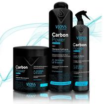 Kit Carbon Power, Contém Microesferas Purificantes B-Active - Vloss