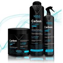 Kit Carbon Power, Revitalize O Couro Cabeludo Com Pantenol