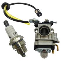Kit Carburador Vela Mangueira Roçadeiras Importadas 43/52cc