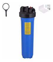 Kit Carcaça Filtro BIG Blue BBI 20 x 4,5 com chave e suporte Kit Carcaça Filtro BIG Blue BBI 20 x 4,5 com chave e suporte