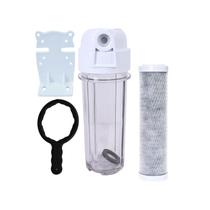 Kit Carcaça Transparente + Refil 9.3/4" + Chave + Suporte