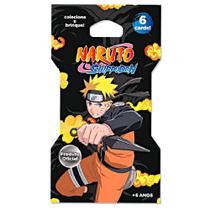 Kit Cards Colecionáveis do Naruto Pacote com 6 Unidades Elka
