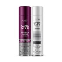 Kit Care Liss Finalização 2pc (Spray + Spray Secante de Esmalte 400ml)