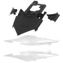 Kit Carenagem 2 Peças Moto Honda CB 300R 2010 a 2012 Cromo Forte Substituição Acessório Personalizado Alta Resistência