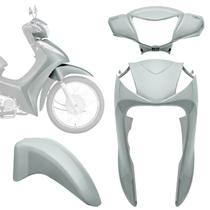 Kit Carenagem 3 Peças Moto Honda Biz 125 Ano 2011 2012 2013