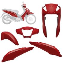 Kit Carenagem 4 Peças Pro Tork Moto Honda Biz 125 2011 2012 2013 Substituição Alta Resistência Kit Carenagem 4 Peças Pro Tork Moto Honda Biz 125 2011 2012 2013 Substituição Alta Resistência