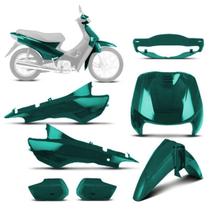 Kit Carenagem 5 Peças Pro Tork Moto Honda Biz 100 1998 a 2005 Substituição Alta Resistência