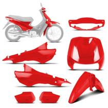 Kit Carenagem 5 Peças Pro Tork Moto Honda Biz 100 1998 a 2005 Substituição Alta Resistência