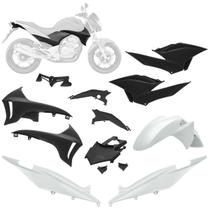 Kit Carenagem 7 Peças Pro Tork Moto Honda CB 300R 2010 a 2012 Substituição Alta Resistência