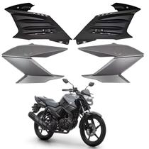 Kit carenagem aleta aba complemento fazer 150 cinza fosco 2016 2017 Kit carenagem aleta aba complemento fazer 150 cinza fosco 2016 2017