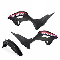 Kit Carenagem Biker Reestyle C/ Adesivos Nxr Bros 125/150 2009 a 2015