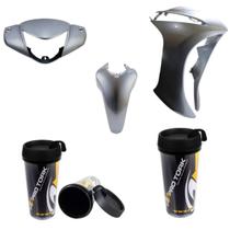 Kit Carenagem Biz 110 2017 + Capa Porta Corrente Biz 100/125 2000 a 2018