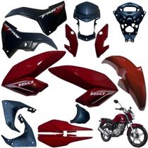 Kit Carenagem Cg Fan 160 Modelo 2016 / 2021 Completo