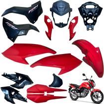 Kit Carenagem Cg Fan 160 Modelo 2022 / 2023 Completo