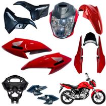 Kit Carenagem Cg Fan 160 Modelo 2022 / 2024 Completo - Sportive