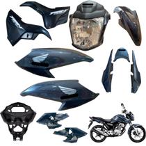 Kit Carenagem Cg Fan 160 Modelo 2022 / 2024 Completo Kit Carenagem Cg Fan 160 Modelo 2022 / 2024 Completo