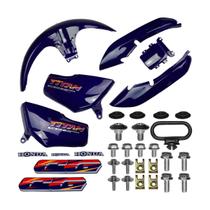 Kit Carenagem Cg Titan 125 95 96 97 98 99 + Adesivos e Parafusos - Sorgim