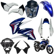 Kit Carenagem Cg Titan 150 Modelo 2014 / 2015 Completo Já Adesivado Kit Carenagem Cg Titan 150 Modelo 2014 / 2015 Completo Já Adesivado