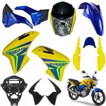 Kit Carenagem Cg Titan 150 Modelo 2014 / 2015 Completo Já Adesivado