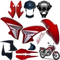 Kit Carenagem Cg Titan 150 Modelo 2014 / 2015 Completo Já Adesivado