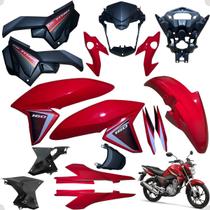 Kit Carenagem Cg Titan 160 Modelo 2016 / 2021 Completo