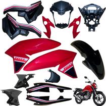 Kit Carenagem Cg Titan 160 Modelo 2016 / 2021 Completo