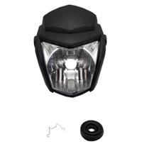 Kit Carenagem Cinza E Farol Fan 150 2014