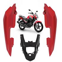 Kit Carenagem Completa Rabeta Traseira Vermelho Brilho Factor 150 2021 2022 2023 2024