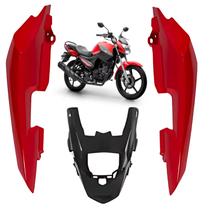 Kit Carenagem Completa Traseira Rabeta Factor 150 2018 Vermelho Kit Carenagem Completa Traseira Rabeta Factor 150 2018 Vermelho