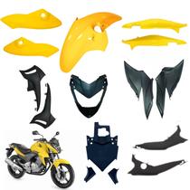 Kit Carenagem Completo Amarelo Topazio Honda Cb300r 2009 2010 2011 2012