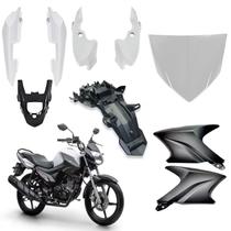Kit carenagem completo traseiro dianteiro factor 150 branco 2016 2017 2018 2019