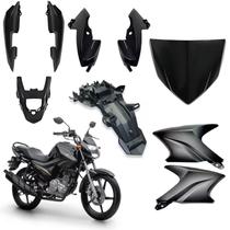 Kit carenagem completo traseiro dianteiro factor 150 preto brilho 2020 2021 2022 2023 2024 Kit carenagem completo traseiro dianteiro factor 150 preto brilho 2020 2021 2022 2023 2024