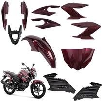 Kit carenagem completo traseiro dianteiro fazer 150 magenta 2016 2017 2018