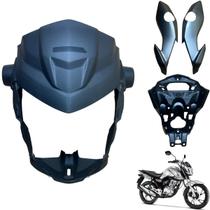 Kit Carenagem do Farol Cg Fan 160 Modelo 2022 / 2024 / Máscara Par de Bananinha Aranha do Painel Kit Carenagem do Farol Cg Fan 160 Modelo 2022 / 2024 / Máscara Par de Bananinha Aranha do Painel