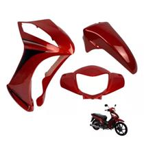 Kit Carenagem Farol + Bico + Paralama Shineray Jet 50 Jet 49