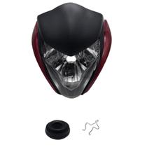 Kit Carenagem Farol Vermelho Pimenta Cb 300R 2013 Kit Carenagem Farol Vermelho Pimenta Cb 300R 2013
