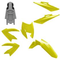 Kit Carenagem Moto Honda Bros 150 2009 a 2011 5 Peças Pro Tork Substituição Alta Resistência
