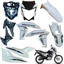 Kit carenagem nxr bros 160 2022 / 2024 completo novo / asa do tanque tampa lateral frente frontal paralama rabeta traseira Kit carenagem nxr bros 160 2022 / 2024 completo novo / asa do tanque tampa lateral frente frontal paralama rabeta traseira