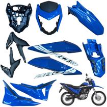 Kit Carenagem Nxr Bros 160 modelo 2016 Até 2021 Completo Aba do Tanque Tampa Lateral Frontal Rabeta Traseira Paralama Dianteiro Kit Carenagem Nxr Bros 160 modelo 2016 Até 2021 Completo Aba do Tanque Tampa Lateral Frontal Rabeta Traseira Paralama Dianteiro