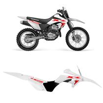 Kit Carenagem Plástico Amx Sport Moto XR 250 Number Adesivos